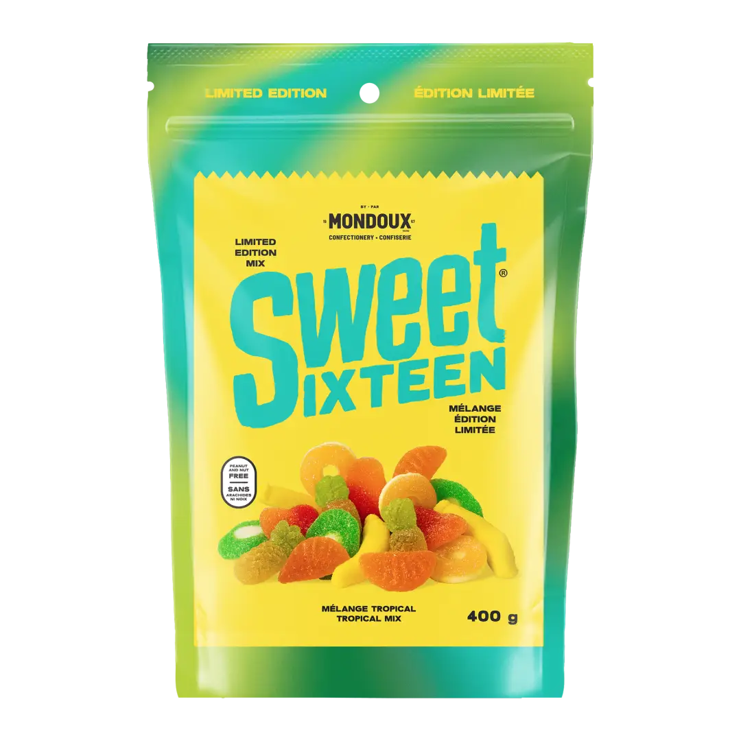 Sweet Sixteen Tropical Mix Candy Party Pack 400g Case of 6 Main image