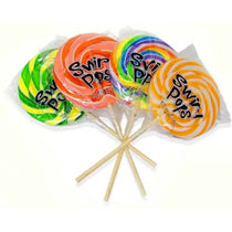 SWIRL POPS R.L ALBERT & SON with retail display - 48 pieces