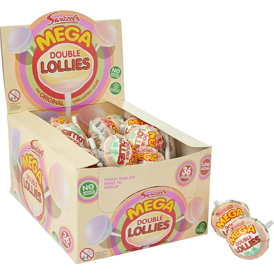Swizzels Mega Double Lollies 24x31g - candy Main image