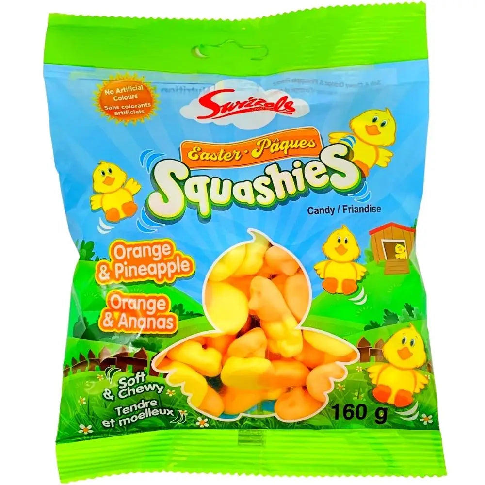 Swizzles Squashies Easter- Orange and Pineapple Candy Main image