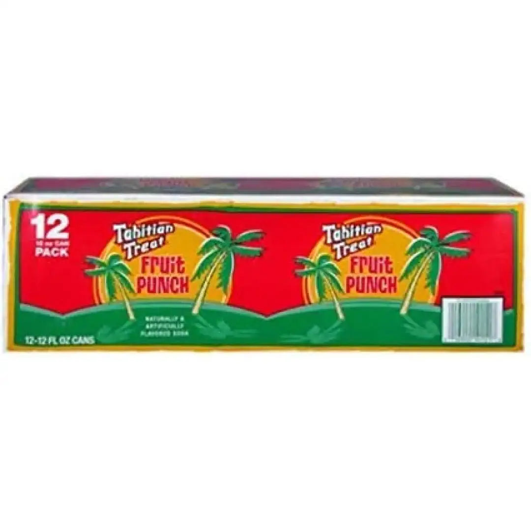 Tahiti Treat Fruit Punch Can 355 ml (Pack of 12) - Soda