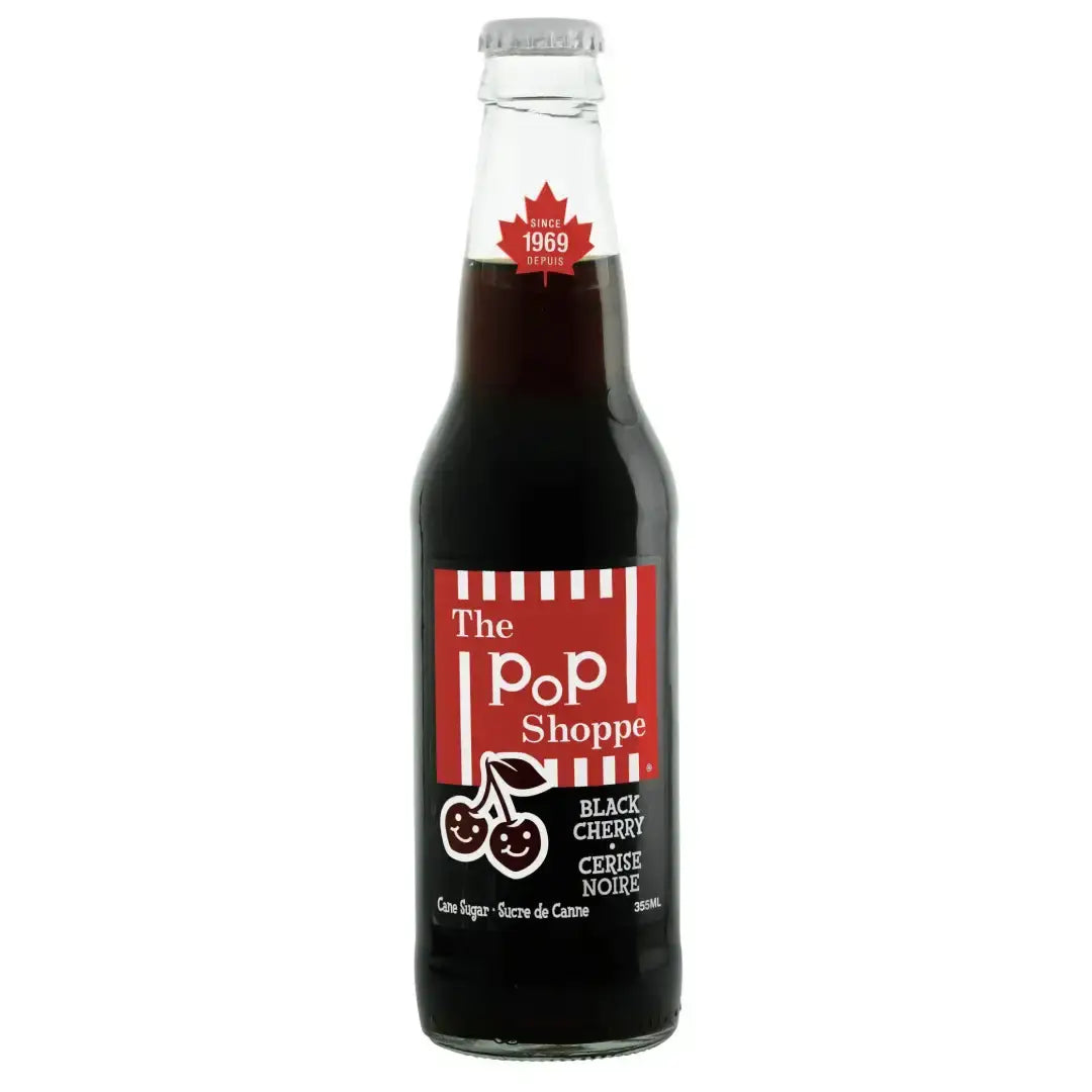The Pop Shoppe- Black Cherry 355ml case 12ct Pallet Main image