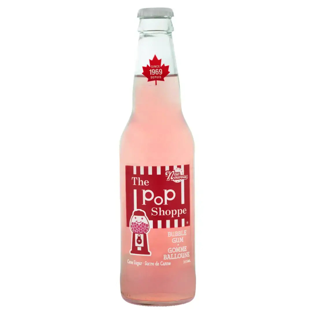 The Pop Shoppe- Bubble Gum 355ml case 12ct Pallet shipments