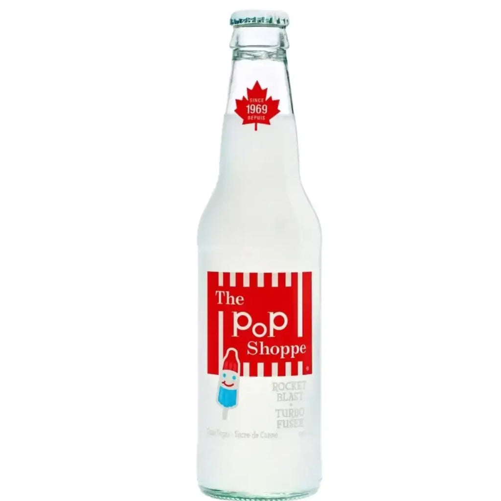 The Pop Shoppe- Rocket Blast Flavored Soft Drink 355ml case