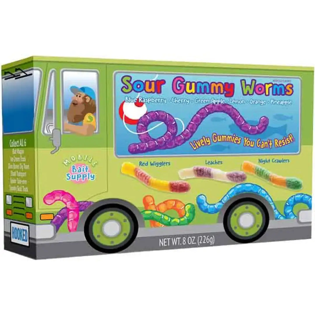 THEATRE BOX GUMMI SOUR WORMS