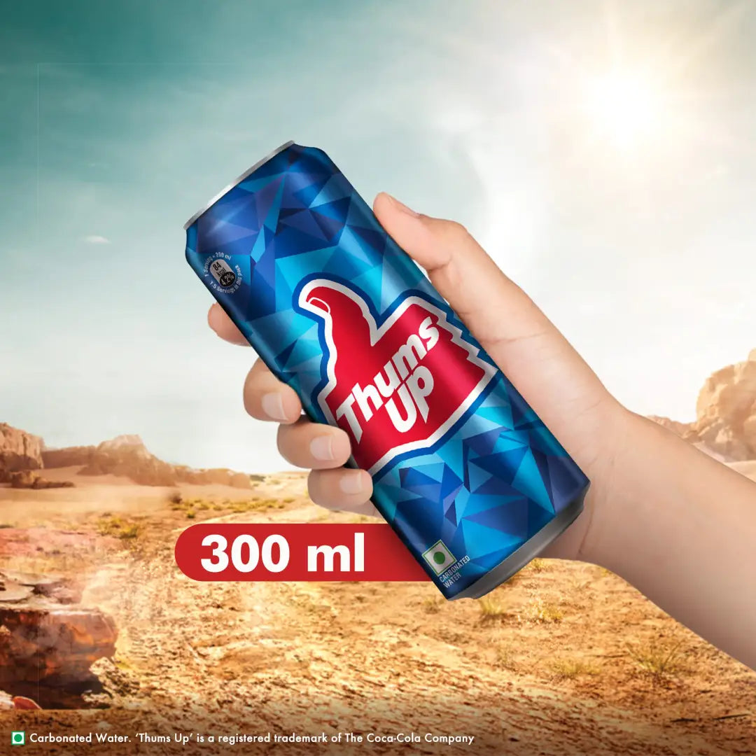 Thumbs Up Soda- India Can 300ml case of 24