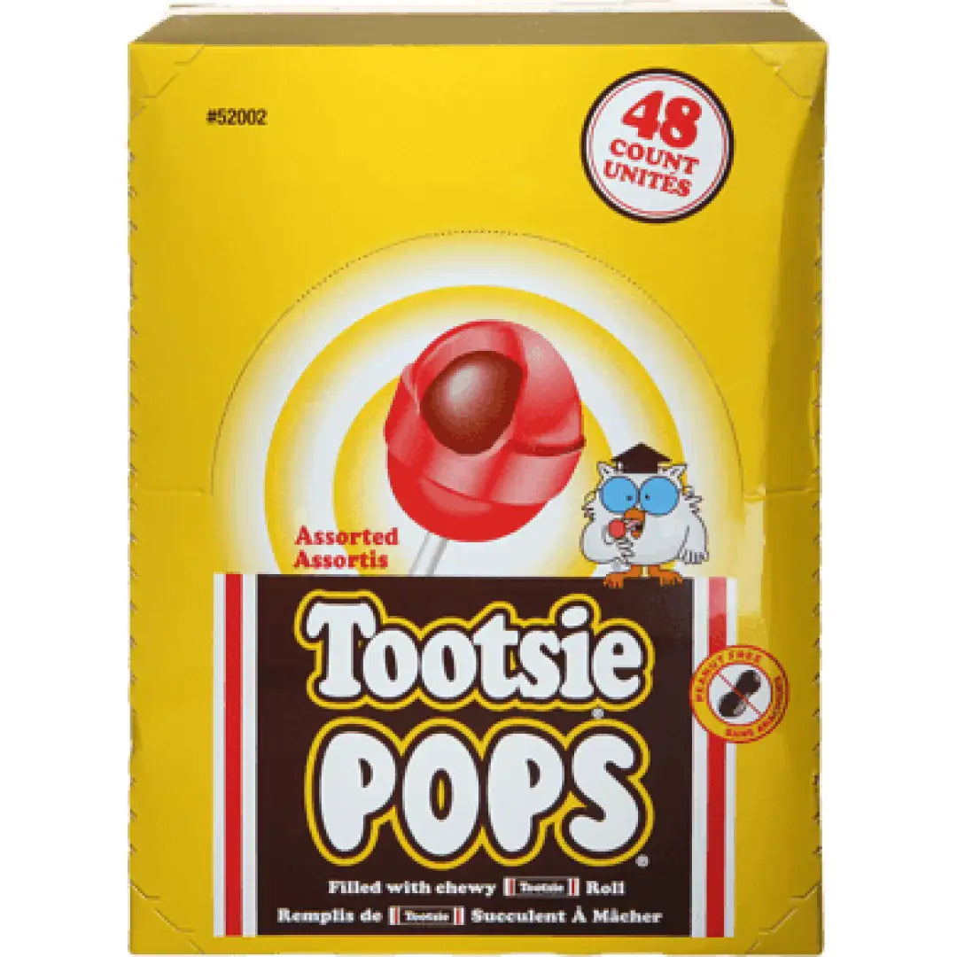 Tootsie Pops Assorted 48ct - lollipop