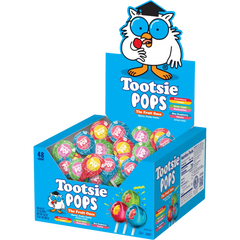 Tootsie Pops The Fruit Ones Assorted Fruit Lollipops 48