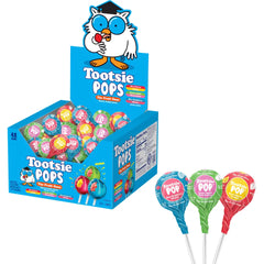Tootsie Pops The Fruit Ones Assorted Fruit Lollipops 48