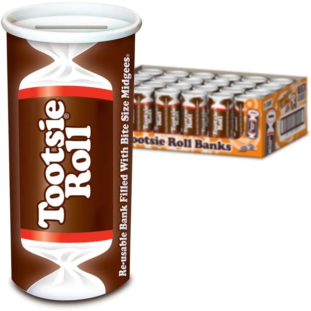 Tootsie Roll Bank 4oz (Pack of 24)