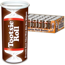Tootsie Roll Bank 4oz (Pack of 24)