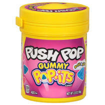 Topps Push Pop Gummy Pop Its Fruity Candy Refillable Pack