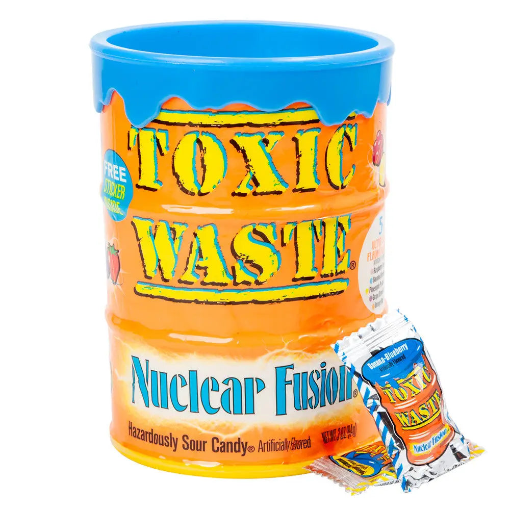 TOXIC WASTE NUCLEAR FUSION CANDY/BANK 3 OZ80g Eachj - candy Main image