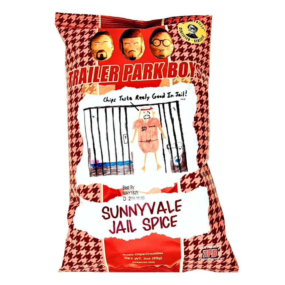 Trailer Park Boys Potato Chips Sunnyvale Jail Spice