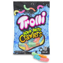 Trolli Sour Brite Crawlers Gummy Candy 142g- EACH - candy
