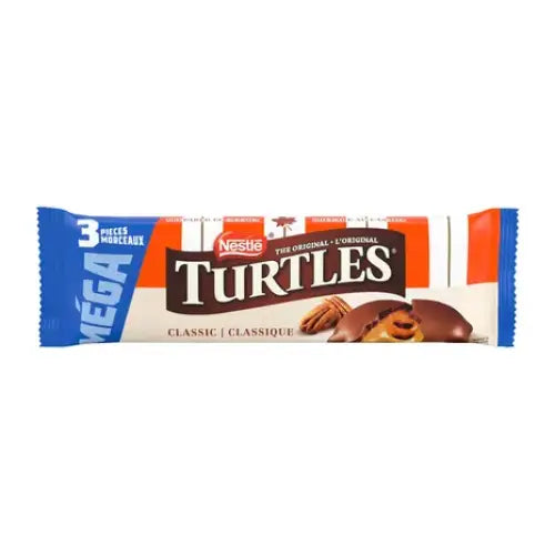 TURTLES Mega 3-Piece Bar Smooth Caramel & Crunchy Pecans