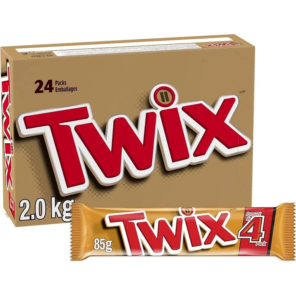 TWIX 4PACK 85G case of 24ct - candy bar Main image