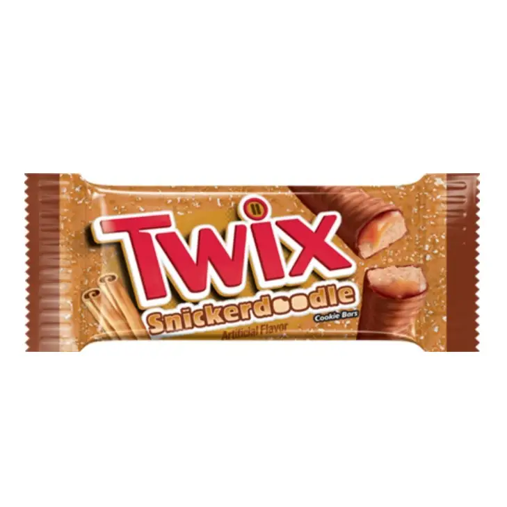 Twix Snickerdoodle Cinnamon Caramel Milk Chocolate Cookie