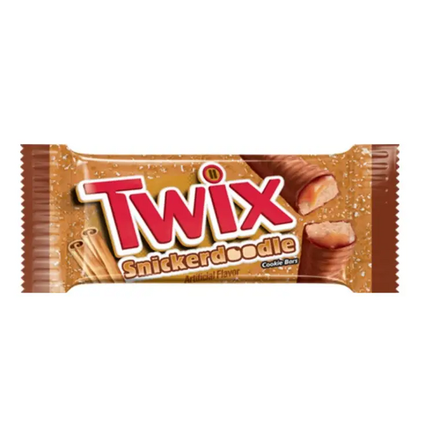 Twix Snickerdoodle Cinnamon Caramel Milk Chocolate Cookie