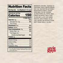 Uncle Rays Cheddar Jalapeno Cheese Puffs 85g Bag Case of 12