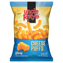 Uncle Rays Cheese Puffs 85g Bags Case of 12 Cheesy Snack