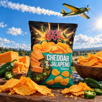 Uncle Rays Mossy Oak Cheddar Jalapeno Potato Chips 85g 12