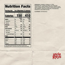 Uncle Rays Onion Rings Crispy Snack 2.75oz (78g) Bags Case