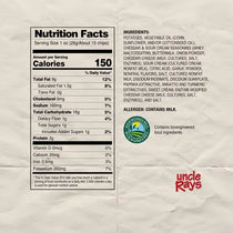 Uncle Rays Sour Cream And Cheddar Potato Chips 85g Case
