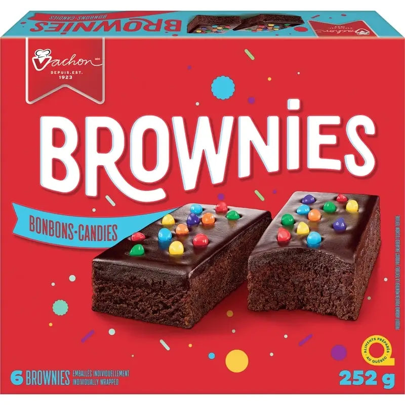Vachon Brownies Candies pack of 6 - 252 g - cake