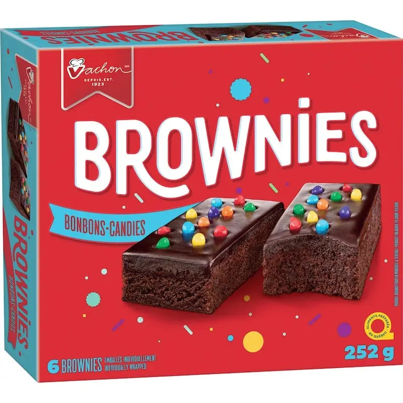 Vachon Brownies Candies pack of 6 - 252 g - cake