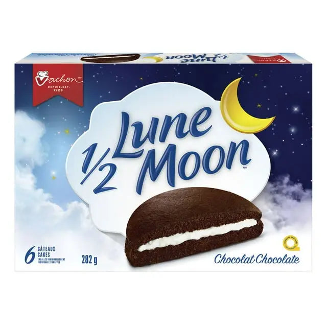 Vachon® ½ Lune Moon® Chocolate Flavour Cakes 282 g - cake