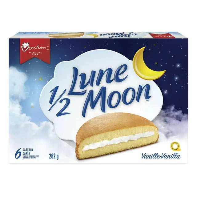 Vachon® ½ Lune Moon® Vanilla Flavour Cakes 282 g - cake