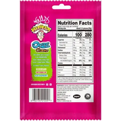 WARHEADS Ooze Chewz Ropes 3oz case 12ct - candy