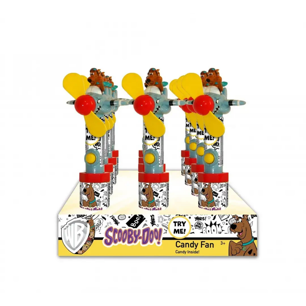 WARNER BROS. SCOOBY DOO® CANDY FAN CandyRific 12ct - Toy