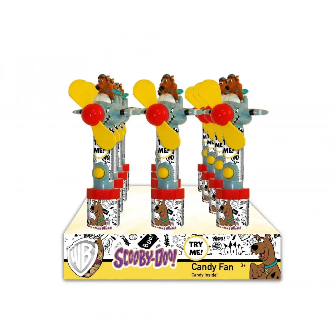 WARNER BROS. SCOOBY DOO® CANDY FAN CandyRific 12ct - Toy
