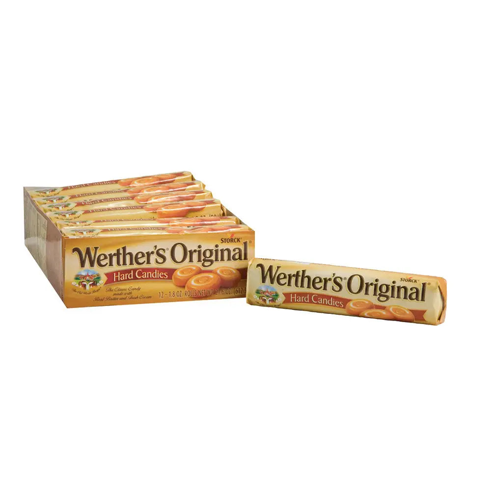 WERTHER’S ORIGINAL CARAMEL 1.8 OZ -12ct - candy