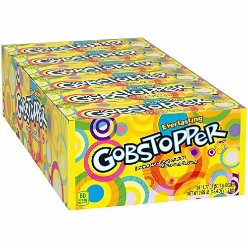 Wonka Everlasting Gobstopper Box 50g case 24ct - candy