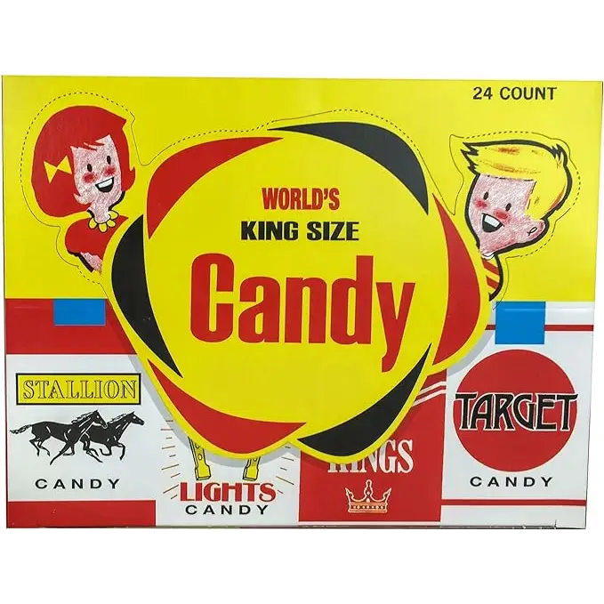 World’s King Size Candy Cigarettes 24 Count - candy Main image